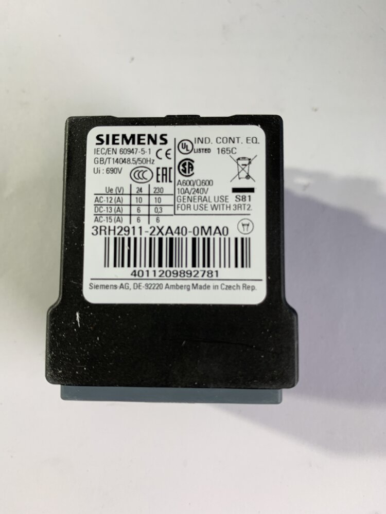 Siemens 3RH2911-2XA40-0MA0 - Bild 2